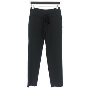 T Tahari Simi Black Dress Pants NWT Women's Size 2 Flat Front Slim Career
